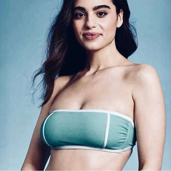 NWT [Kona Sol] Bandeau Swimsuit Structure Swim Convertible TOP Womens XS-1X D/DD - Picture 4 of 12